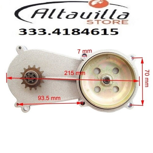 Campana frizione riduttore - campana,