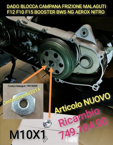 Dado blocca campana - dado,