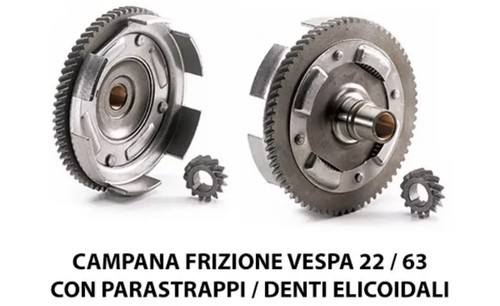 Campana frizione denti - frizione,
